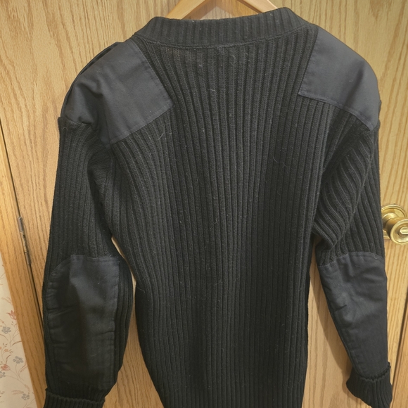 Men's Commando Black Sweater - Picture 4 of 4